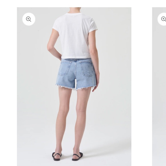 Agolde Parker long shorts, size 29 - Picture 2 of 7